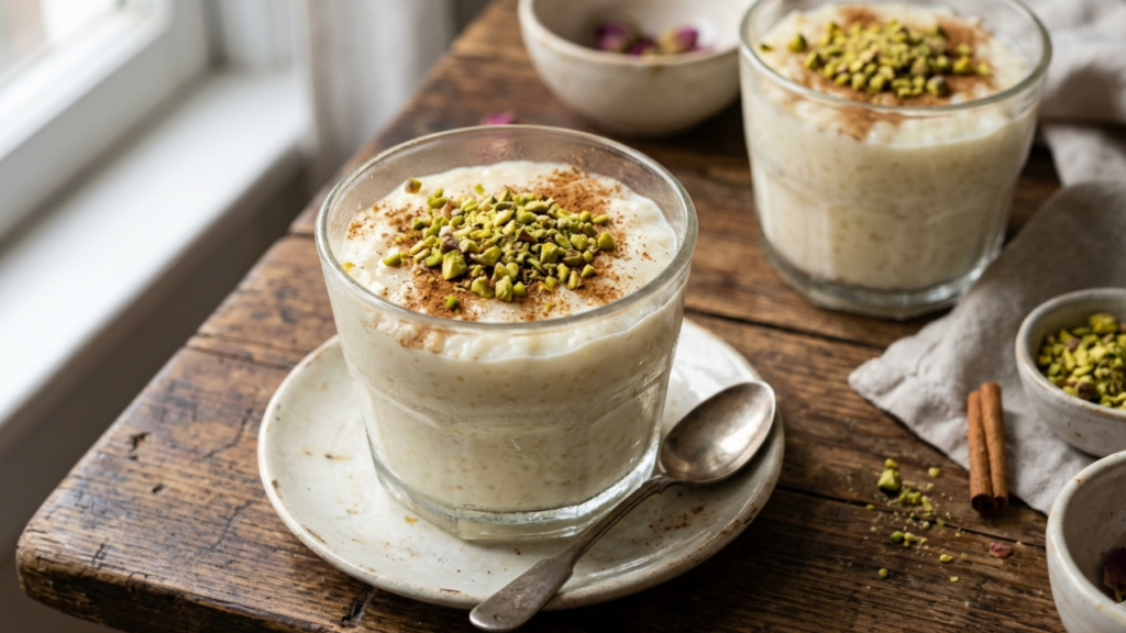 حلى رز بحليب