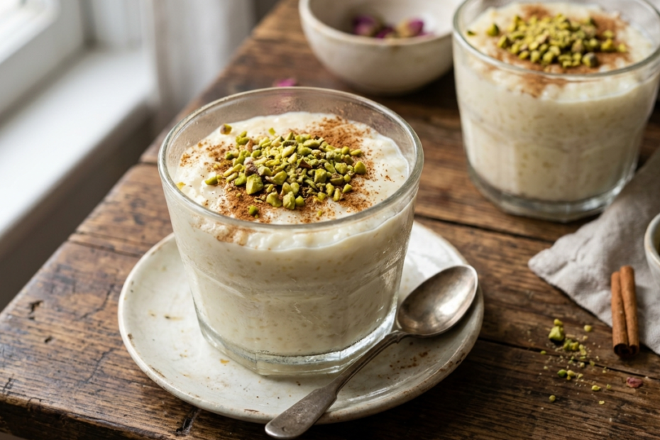 حلى رز بحليب